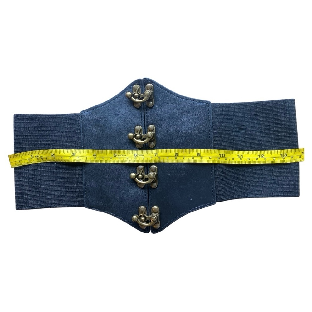 Waist Belt Gothic Cowboy Cowgirl with Metal Buckle Vintage Punk.‎ - Picture 5 of 5